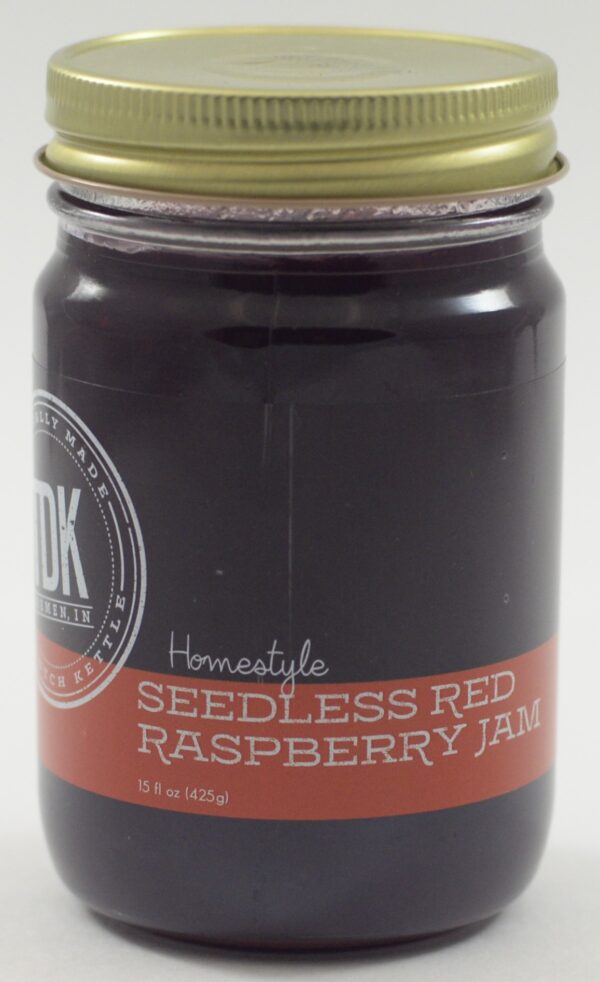 Seedless Red Raspberry Jam